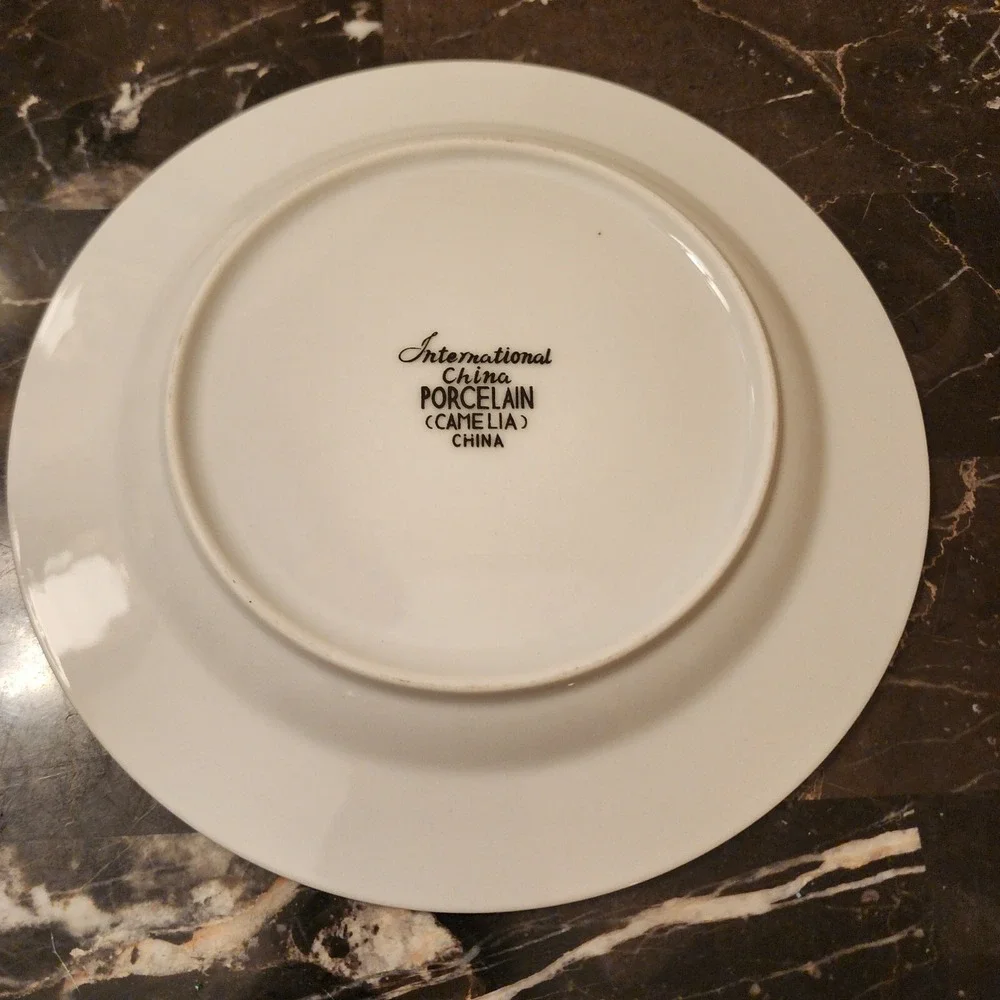 Vintage Salad Plate by International China in 